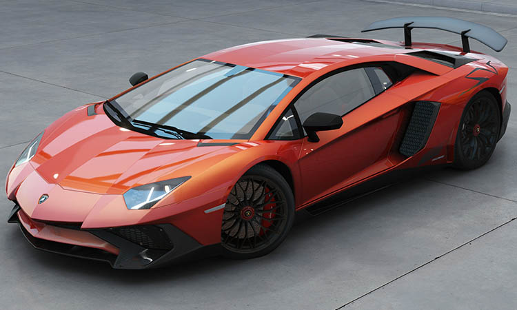 LAMBORGHINI AVENTADOR SV MOD FOR SIMPLE CAR CRASH, LAMBO