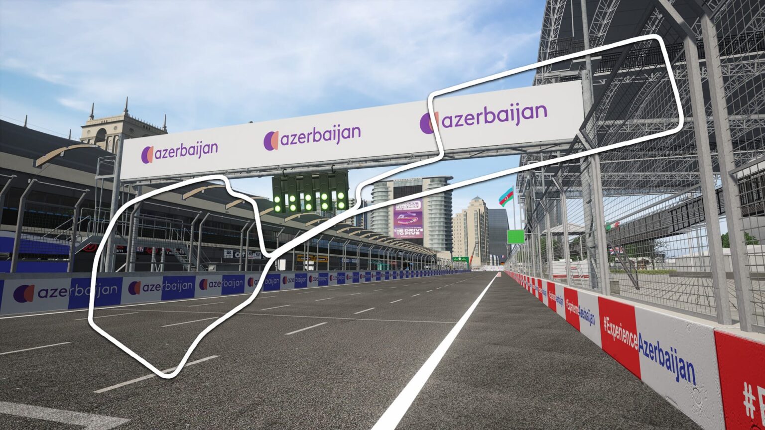 gp baku 2022 carrera completa