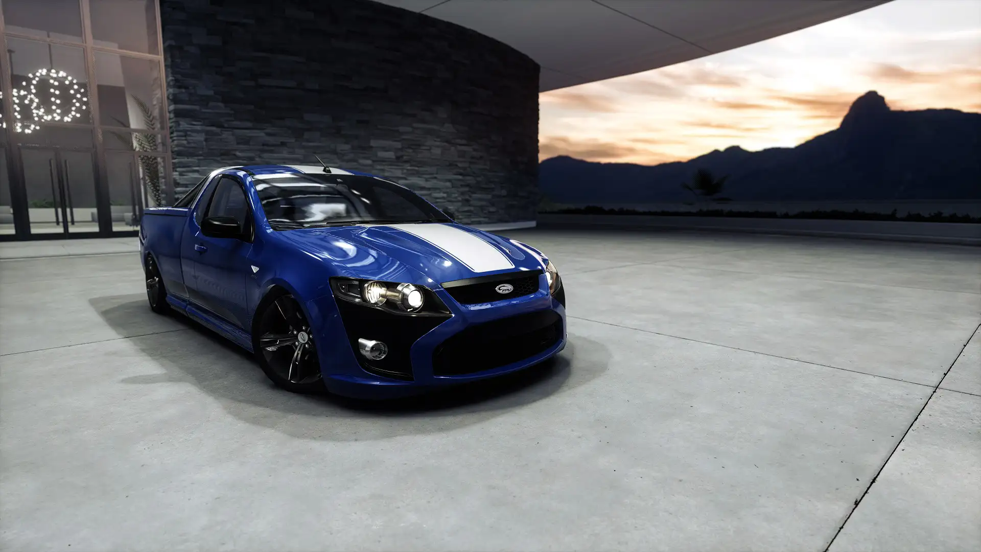 LM Ford Falcon FG UTE FPV Pursuit Download Free Car Mod Assetto Hub