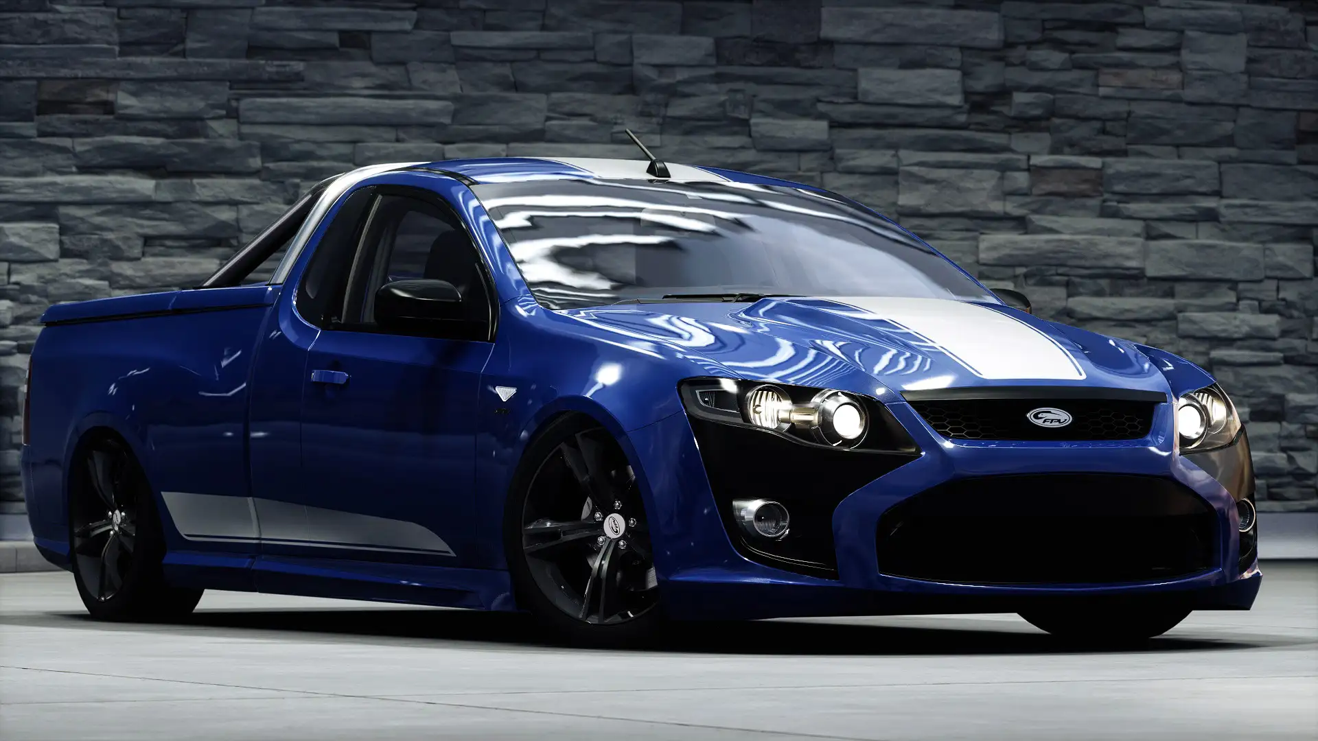 LM Ford Falcon FG UTE FPV Pursuit Download Free Car Mod Assetto Hub