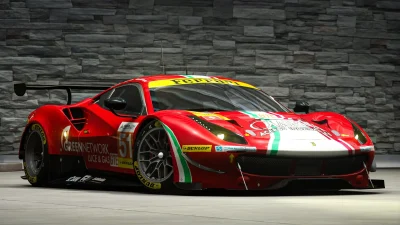 2016 Ferrari 488 GTE [Michelotto] (3)