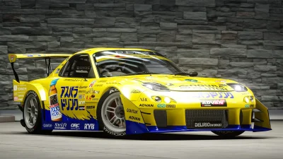 Mazda RX-7 croqueta (3)