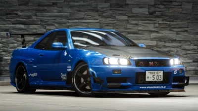 Nissan Skyline GTR R34 Single Turbo Strider.Sp Redd Tuned (3)